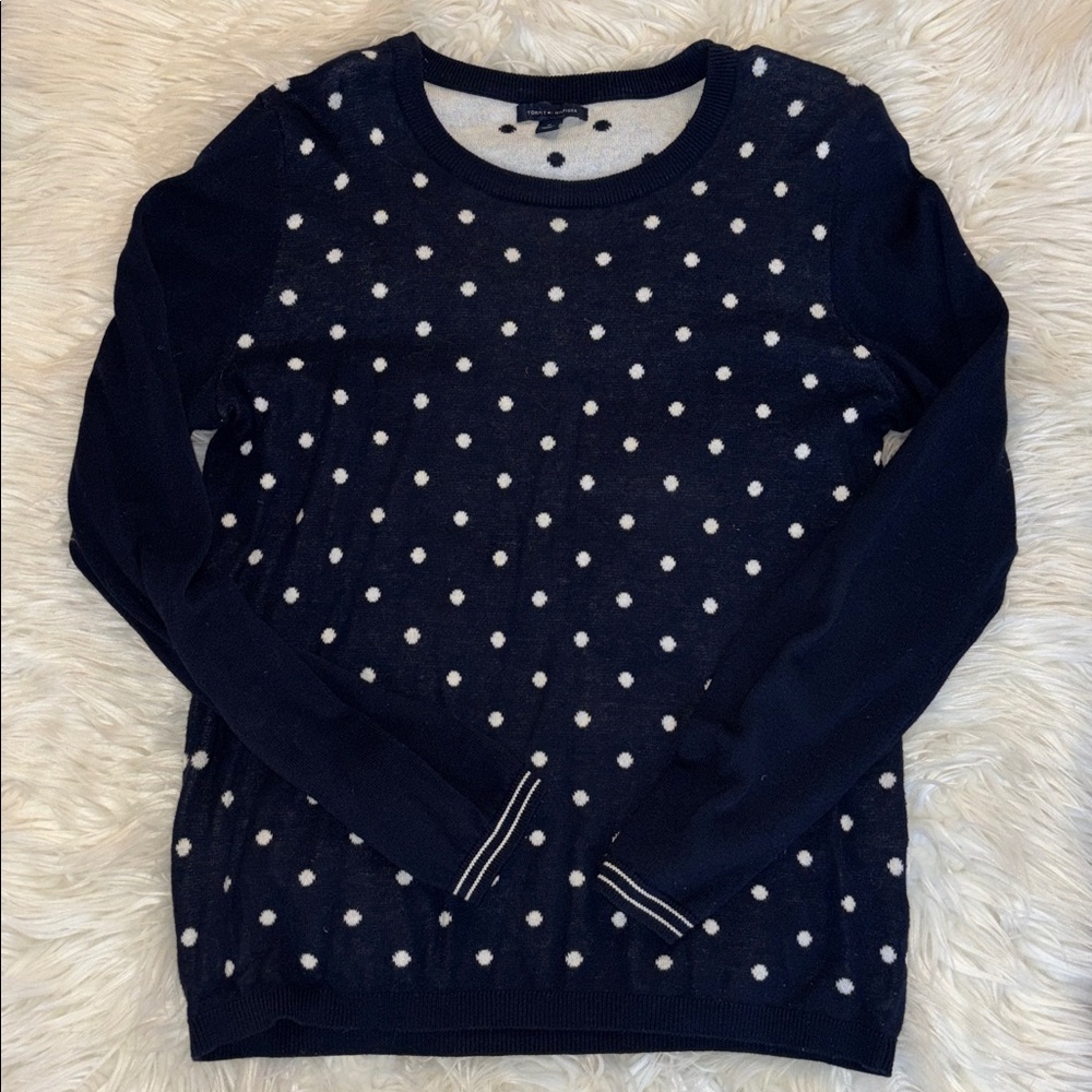 5 for $25🎈tommy Hilfiger polka dot top
